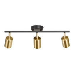 kinkiecik.pl Mosiężna lampa sufitowa Explore 3 klosze - Nordlux 2113700135